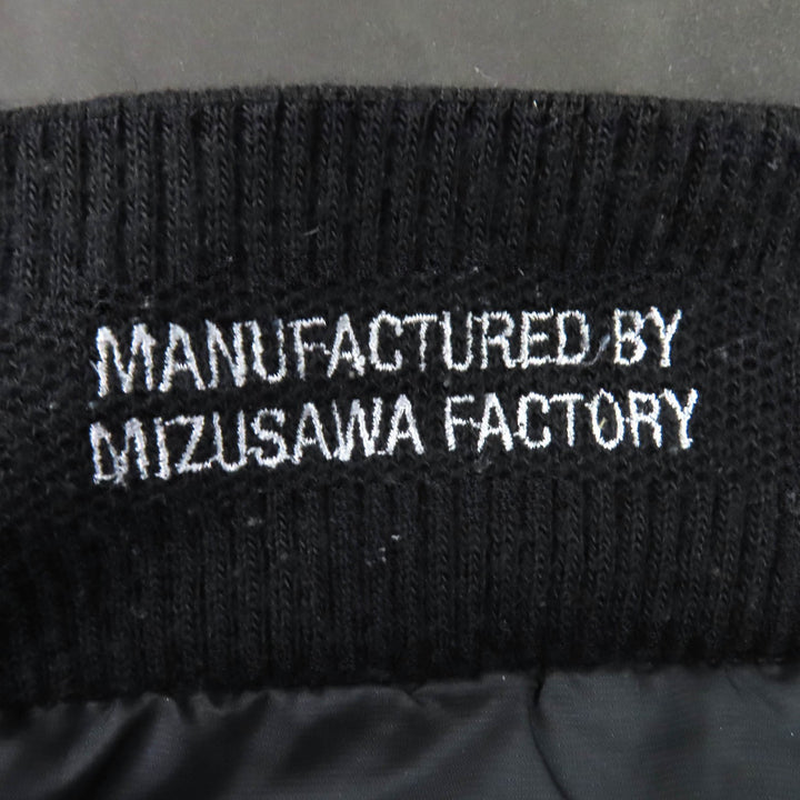 良品△DESCENTE ALLTERRAIN MIZUSAWA DOWN デサントオルテライン 水沢ダウン DOR-G9086W フード付き ダウンジャケット グレー M 正規品
