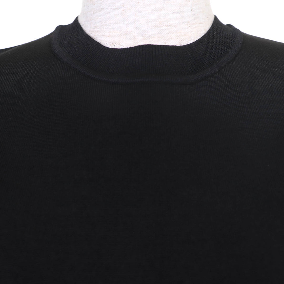 極美品☆HERMES エルメス 22SS 2E2640DQ シルク クロップド丈 ノースリーブ トップス ブラック 34 イタリア製 正規品 レディース