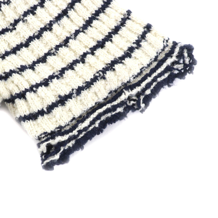 極美品★クリスチャンディオール 25SS 514S75A7014 Mariniere Short-Sleeved Sweater マリニエール柄 半袖ニット 38 正規品