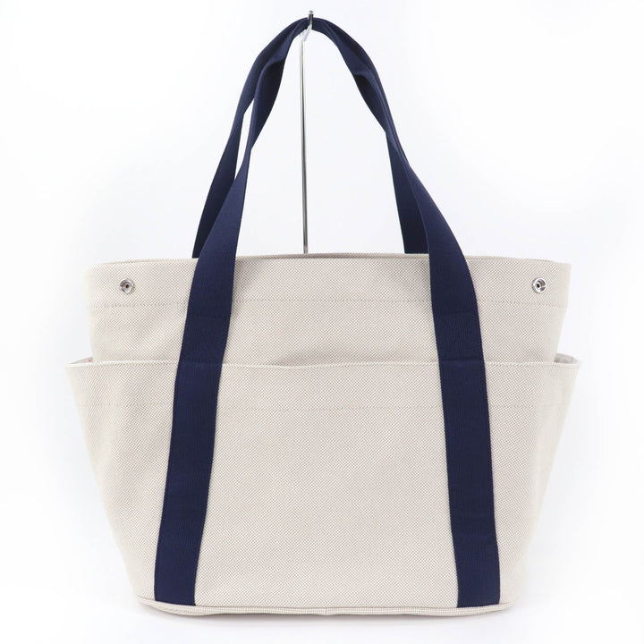 極美品☆HERMES エルメス マザーズバッグ ガブリオル コットン100％ グリ・ペルル トートバッグ フランス製 レディース 定価404800円