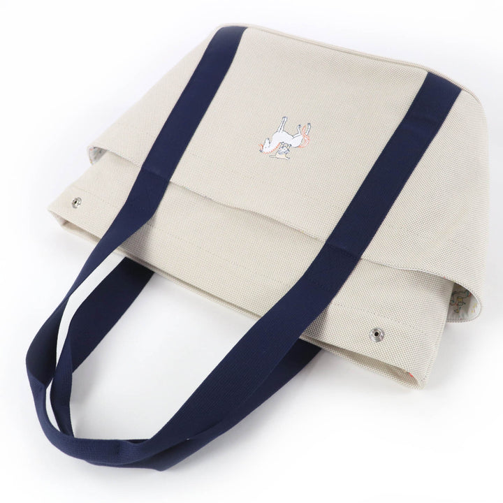 極美品☆HERMES エルメス マザーズバッグ ガブリオル コットン100％ グリ・ペルル トートバッグ フランス製 レディース 定価404800円