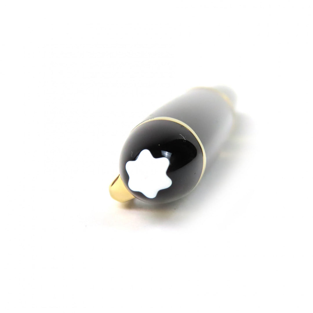 極美品△MONTBLANC モンブラン マイスターシュテュック 146 ペン先14K Mニブ ホワイトスター 万年筆 ブラック ゴールド ドイツ製 メンズ
