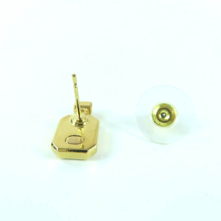 極美品★CHANEL シャネル C25C ココマーク Perfume Bottle ピアス アクセサリー ゴールド 箱・保存袋付き フランス製 レディース