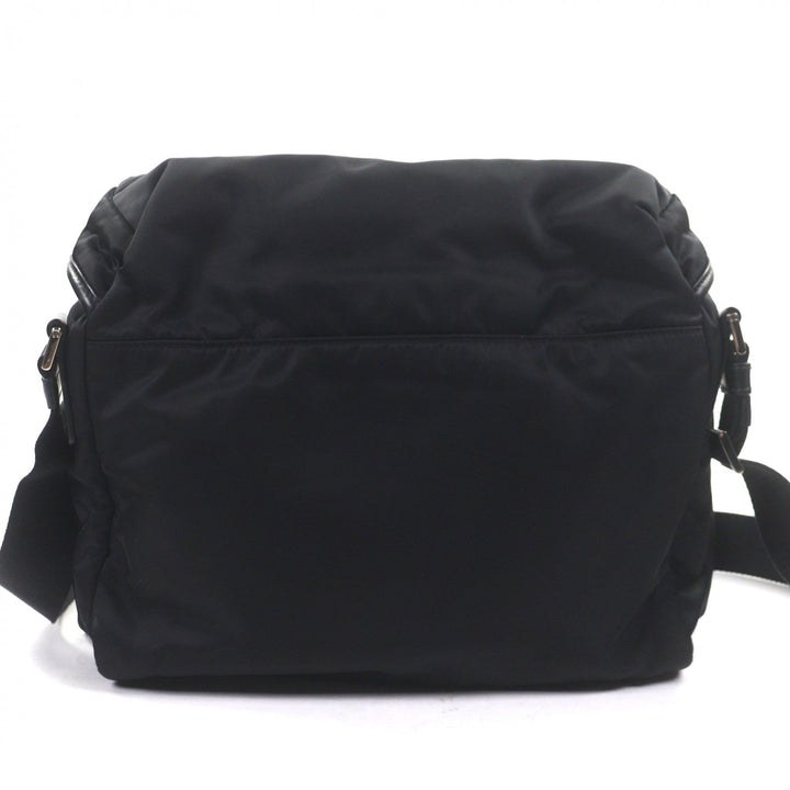 良品▼PRADA プラダ 2VD062 ナイロン レザー Re-Nylon トライアングルロゴ 三角プレート メッセンジャー ショルダーバッグ 定価390500円