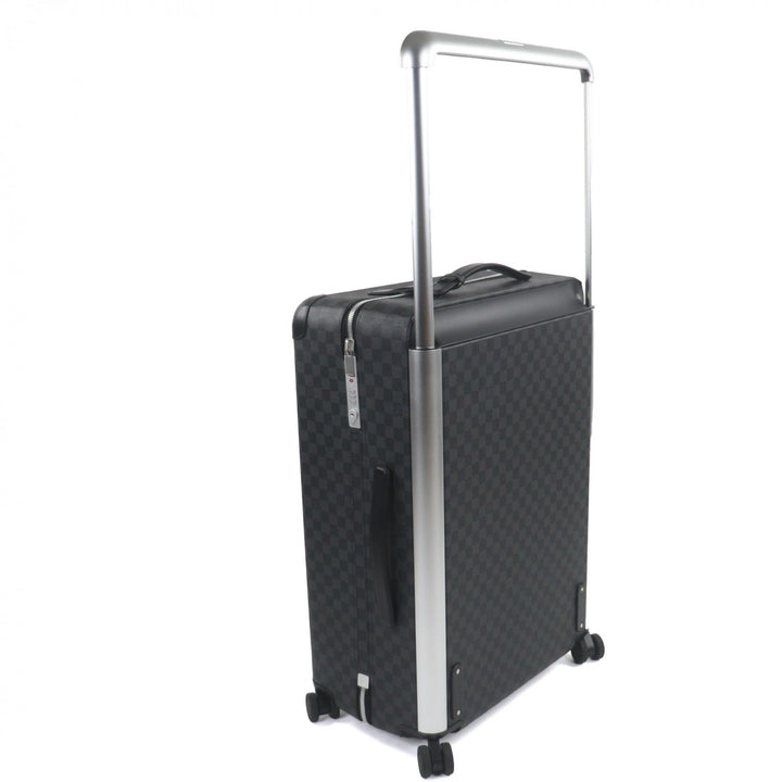 美品▼ルイヴィトン N41646 ダミエグラフィット ホライゾン70 TSAロック搭載 4輪 スーツケース ウッスホライゾンカバー付き 定価583000円
