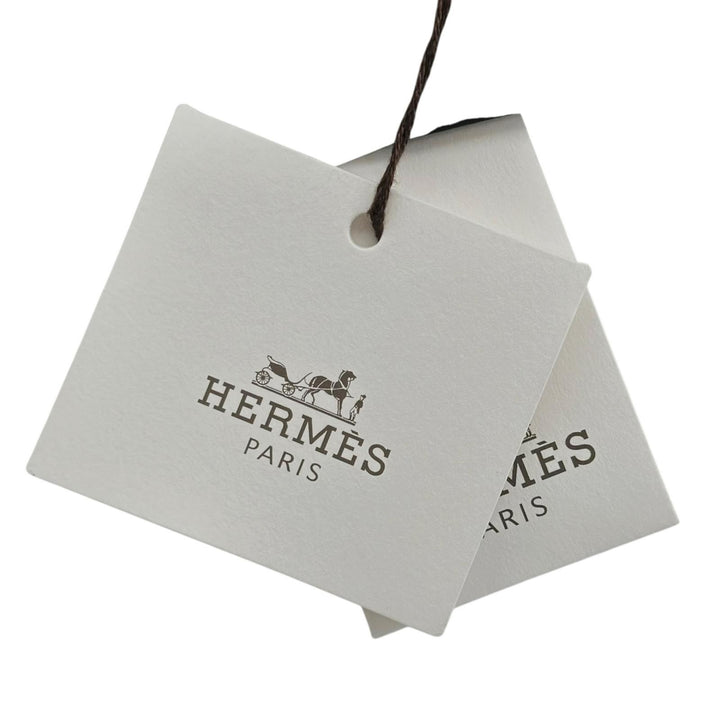 極美品▲HERMES エルメス コットン100％ 比翼仕立て セリエボタン 長袖シャツ ブラック 40 フランス製 正規品 メンズ