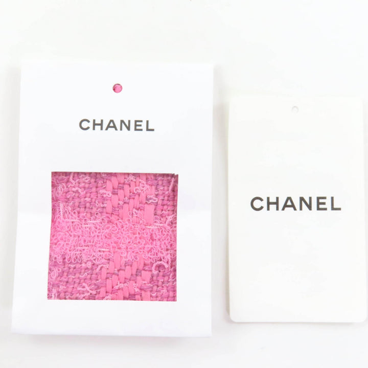 極美品☆CHANEL シャネル 24P P76729V68549 ココマーク ランウェイ着用 LOOK7 ツイードスカート ピンク 36 フランス製 正規品 レディース