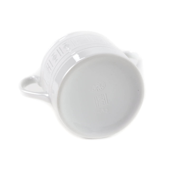 極美品★HERMES エルメス エーゲ シュガーポット 食器 ホワイト 箱付き レディース