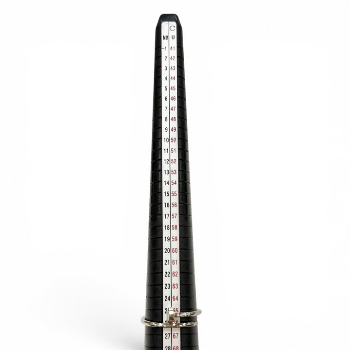 極美品◇Cartier カルティエ 923ADM B4226000 ジュストアンクル SM リング AU750(WG) 指輪 64 (JP25号相当) 重量4.15g メンズ 箱付き
