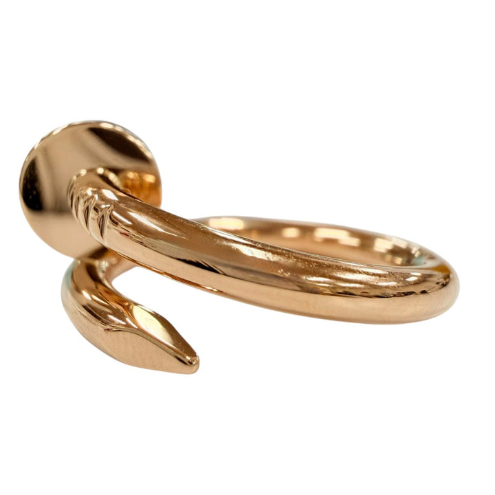 極美品◇Cartier カルティエ JMZ127 ジュストアンクル リング クラシック AU750(PG) 現行品 指輪 50 (JP10号) 重量7.1g 定価500500円