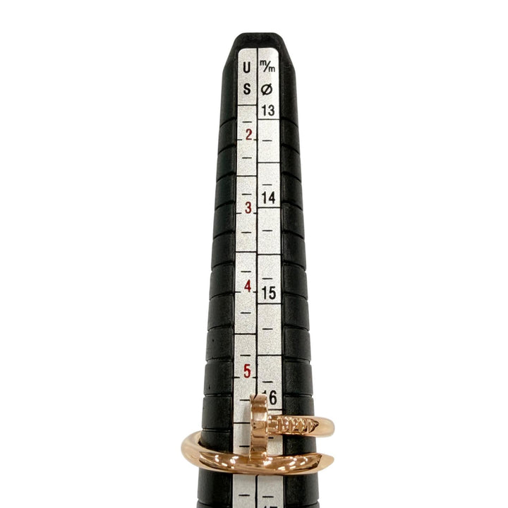 極美品◇Cartier カルティエ JMZ127 ジュストアンクル リング クラシック AU750(PG) 現行品 指輪 50 (JP10号) 重量7.1g 定価500500円