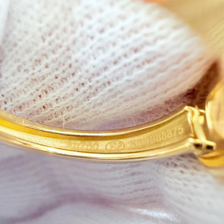 極美品☆FRED フレッド 1288875 4B0378 フォース10 ミディアム ダイヤ リング 750(YG) ダイヤモンド イエローゴールド 50 重量3.84g