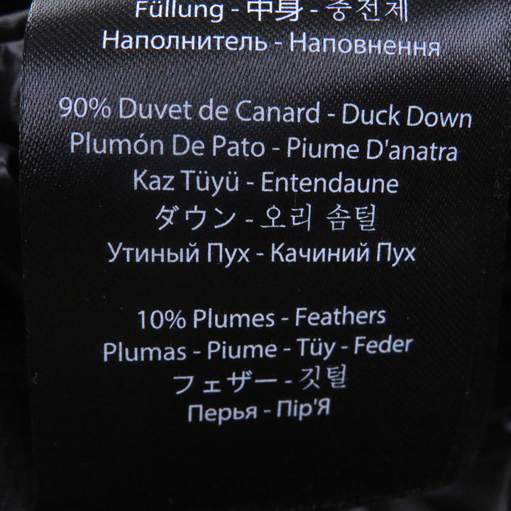極美品□MACKAGE マッカージュ KEAGAN-RS リサイクルナイロン ジップアップ フーデッド ライトダウンジャケット ブラック 40 メンズ