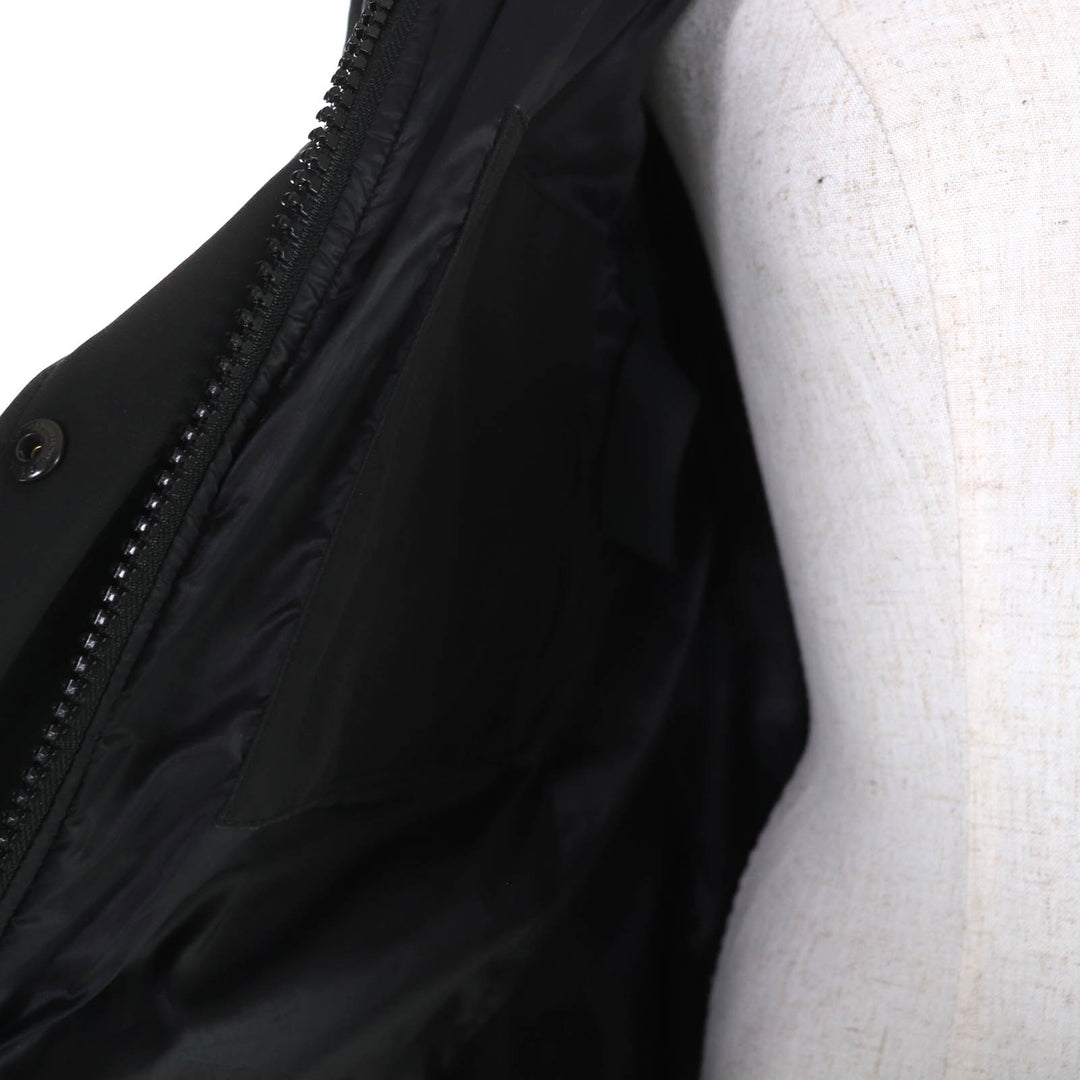 良品☆CANADA GOOSE カナダグース 3802L ブラックレーベル SHELBURNE PARKA シェルバーンパーカ ダウンコート ブラック S/P 正規品