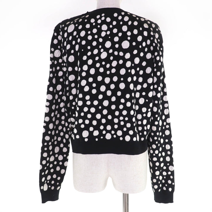 極美品☆LOUIS VUITTON×Yayoi Kusama ルイヴィトン×草間彌生 23SS シルク混 インフィニティ ドット クロップド ニット XXL 正規品