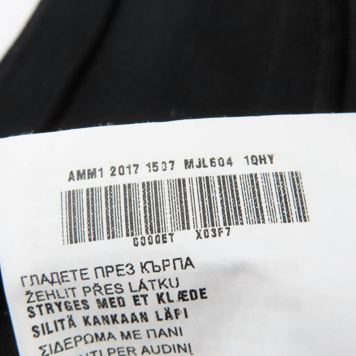 極美品☆MIUMIU ミュウミュウ MJL604 コットン ロゴテープ クロップド ZIP UP ジャケット ブラック S イタリア製 正規品 レディース