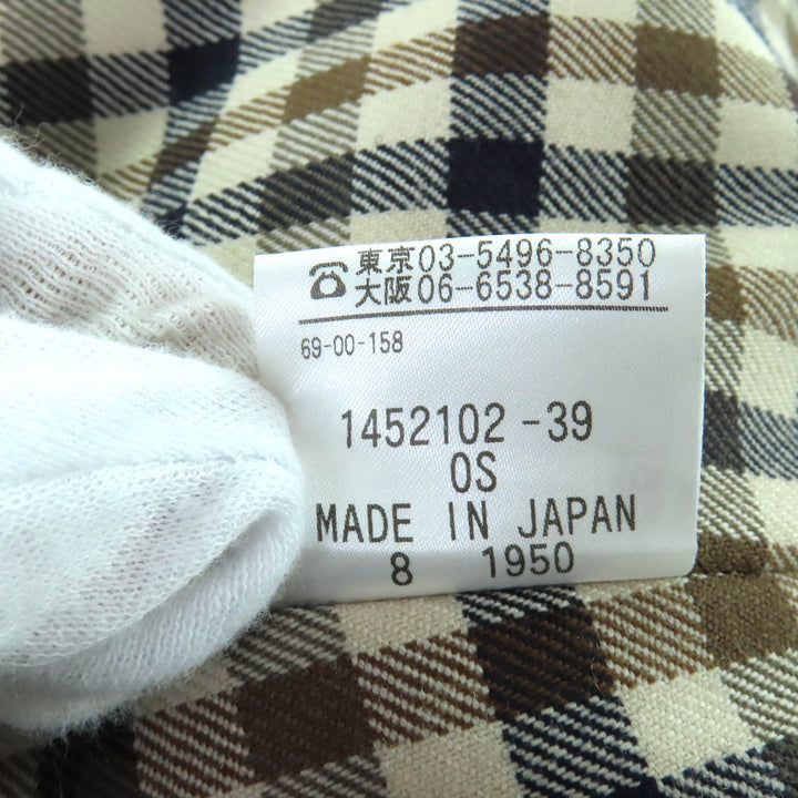 極美品★Aquascutum アクアスキュータム ロゴボタン・ライナー付 比翼仕立て ステンカラーコート ネイビー 8 日本製 正規品 レディース