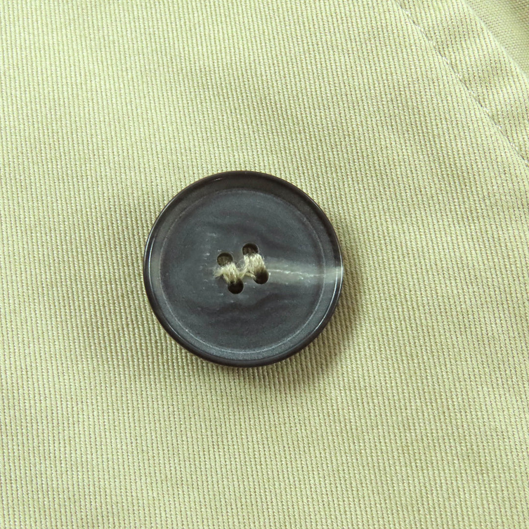 美品△MM6 Maison Margiela エムエムシックス メゾンマルジェラ 24SS S52AH0074 裾切りっぱなし加工 ロゴ刺繍 トレンチコート 36 正規品