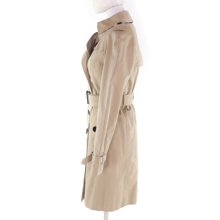 美品★BURBERRY LONDON バーバリーロンドン B1A14-530-51 コットン100％ ライナー付 裏地ノバチェック柄 トレンチコート 36 正規品