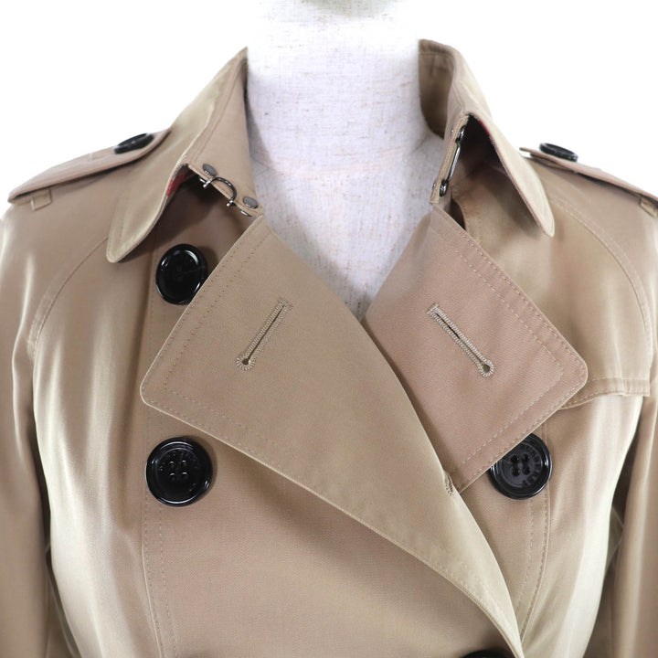 美品★BURBERRY LONDON バーバリーロンドン B1A14-530-51 コットン100％ ライナー付 裏地ノバチェック柄 トレンチコート 36 正規品