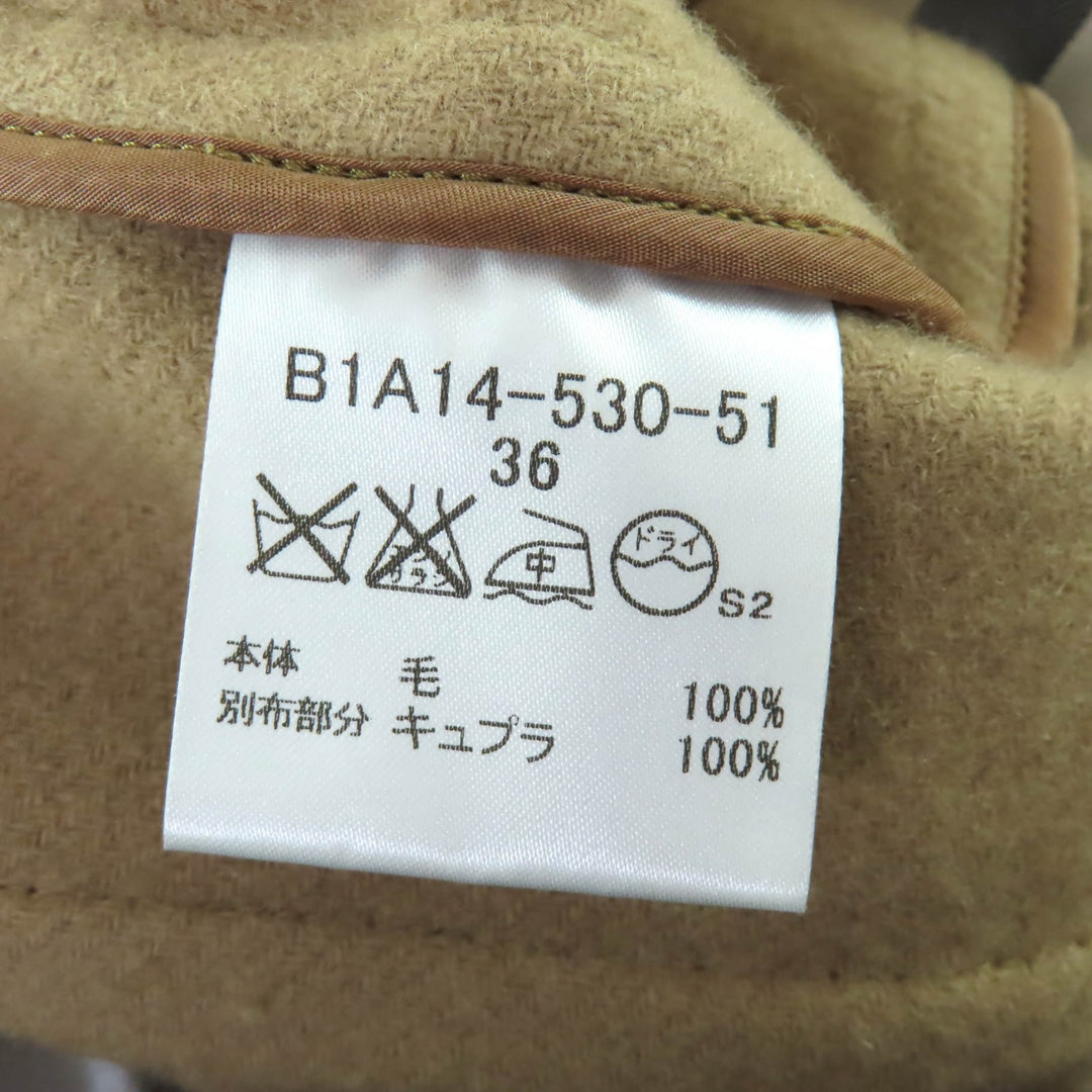 美品★BURBERRY LONDON バーバリーロンドン B1A14-530-51 コットン100％ ライナー付 裏地ノバチェック柄 トレンチコート 36 正規品