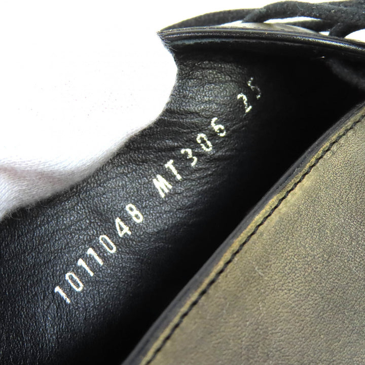 美品△Otsuka 大塚製靴 1011048 レザー チャッカーブーツ ビジネスシューズ ショートブーツ ブラウン系 7 メンズ