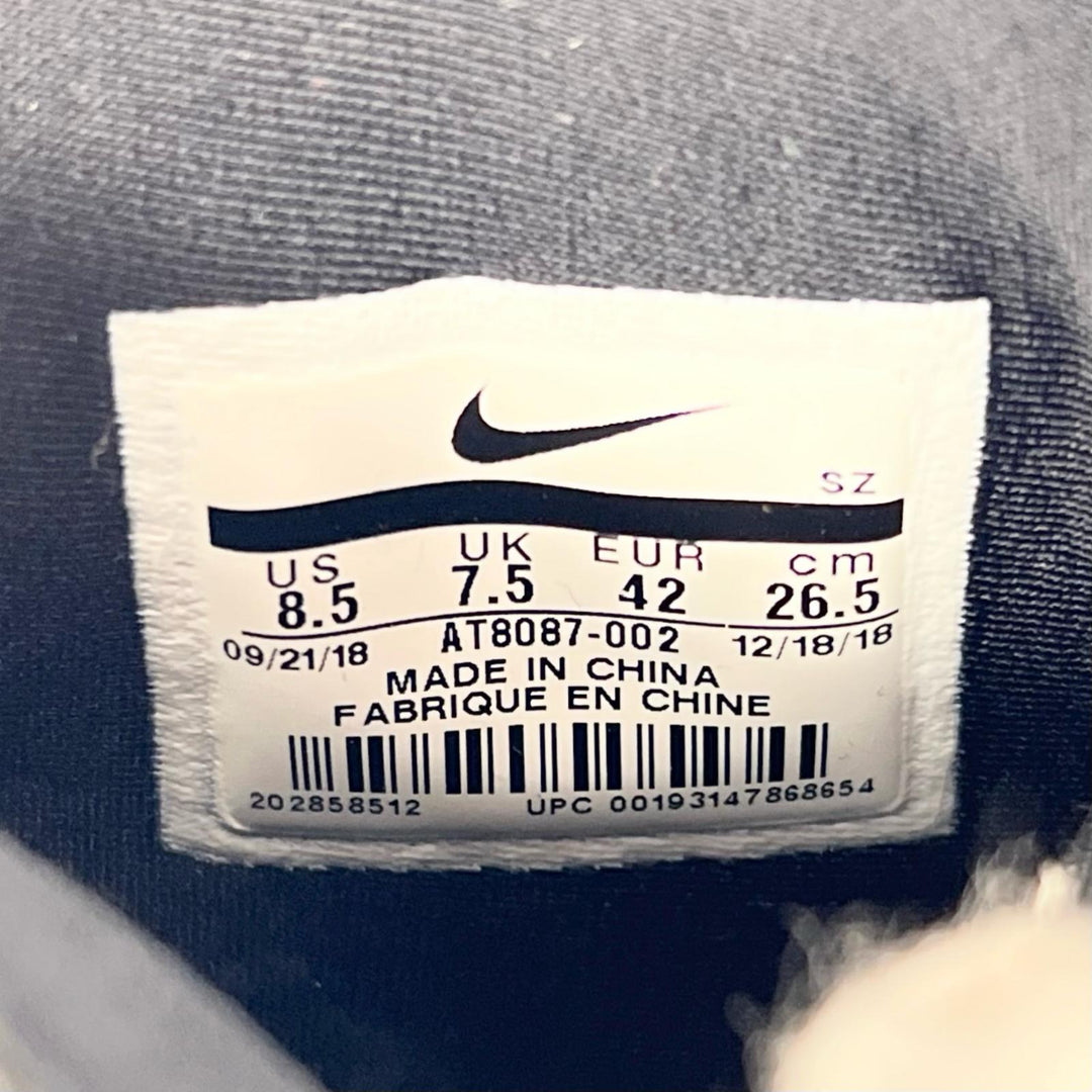 未使用品▲NIKE ナイキ AT8087-002 NIKE AIR FEAR OF GOD 1 レザー ハイカットスニーカー ブラック 26.5 箱付き メンズ