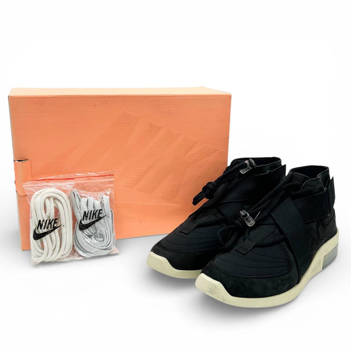 未使用品▲NIKE ナイキ AT8087-002 NIKE AIR FEAR OF GOD 1 レザー ハイカットスニーカー ブラック 26.5 箱付き メンズ