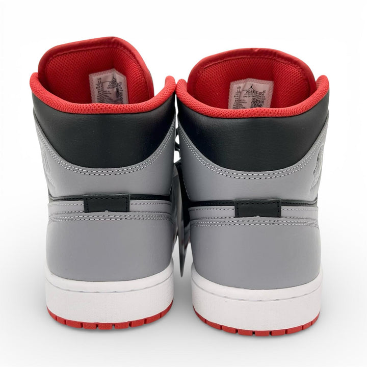 未使用品▲NIKE ナイキ DQ8426-006 AIR JORDAN 1 MID エアジョーダン1 ミッド ハイカットスニーカー ブラック グレー 29 箱付き メンズ