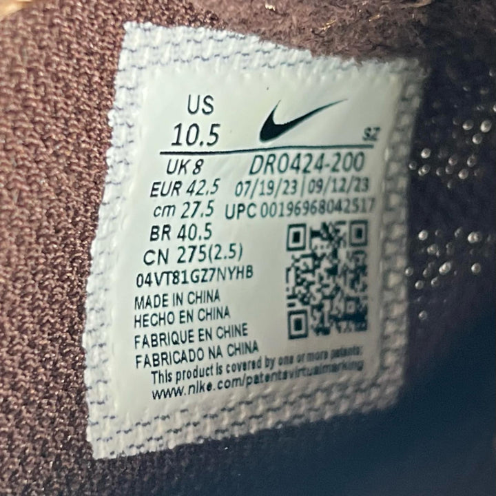 未使用品▲Nike Jacquemus ナイキ ジャックムス DR0424-200 J FORCE 1 LOW LX SP スニーカー ブラウン イエロー 27.5 箱付き メンズ