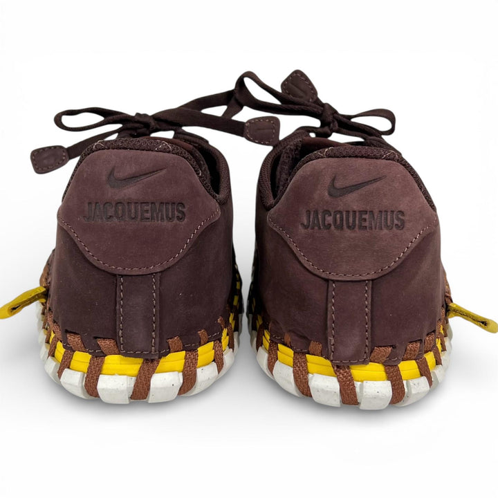 未使用品▲Nike Jacquemus ナイキ ジャックムス DR0424-200 J FORCE 1 LOW LX SP スニーカー ブラウン イエロー 27.5 箱付き メンズ