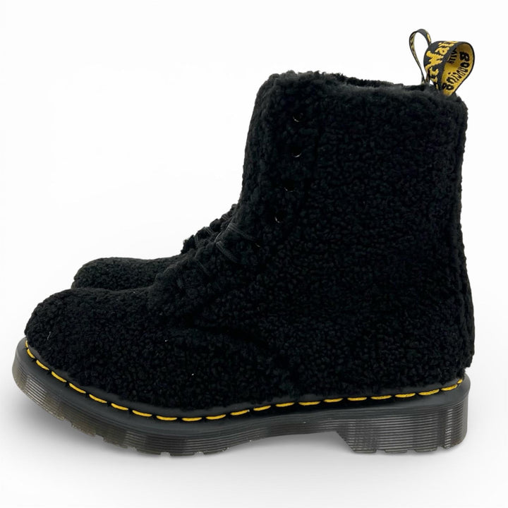 未使用品▲Dr.Martens ドクターマーチン 1460 PASCAL パスカル 8ホール ボア レースアップ ブーツ ブラック UK4 箱付き レディース