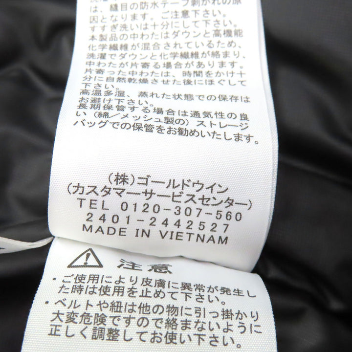 極美品□THE NORTH FACE ザ・ノースフェイス ND92342 Antarctica Parka GORE-TEX PERTEX ダウンジャケット ブラック M 正規品 メンズ