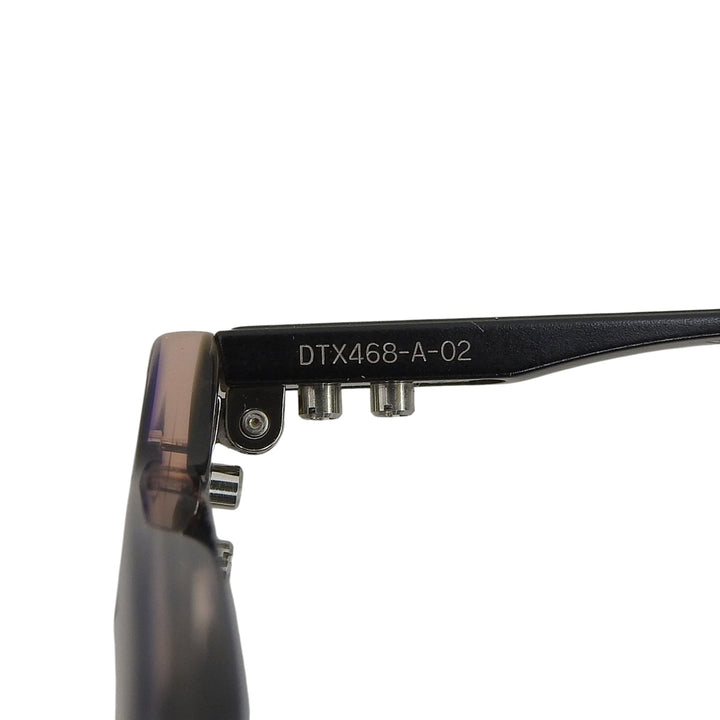 未使用品▲DITA ディータ DTX468 RAMIDA ウェリントン メガネ 眼鏡 アイウェア クリアブルー ブラック 52□21 145 デモレンズ 日本製