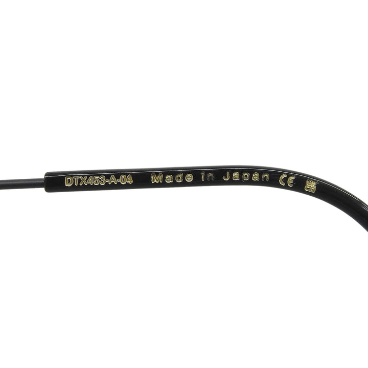 未使用品▲DITA ディータ DTX453 AVIATIA-FOUR メガネ 眼鏡 アイウェア ブラック ゴールド 49□20-140 デモレンズ 日本製 メンズ