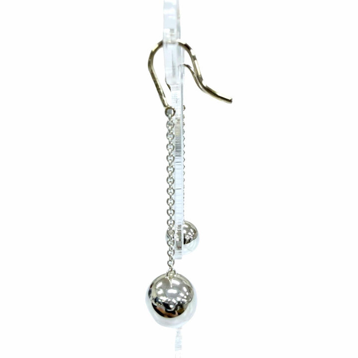 美品☆TIFFANY&amp;Co. ティファニー ハードウェア ボール フック ドロップピアス AG925 アクセサリー シルバー 重量5.0g レディース