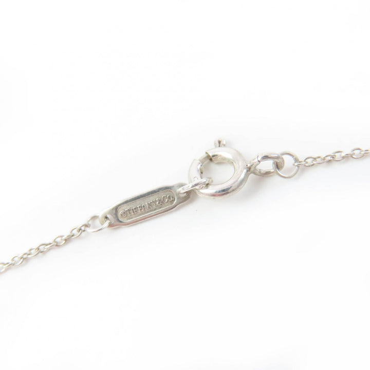 極美品☆TIFFANY&amp;Co. ティファニー エルサペレッティ オープンハートペンダント 925 750（K18PG）シルバー ローズゴールド 重量4.0g