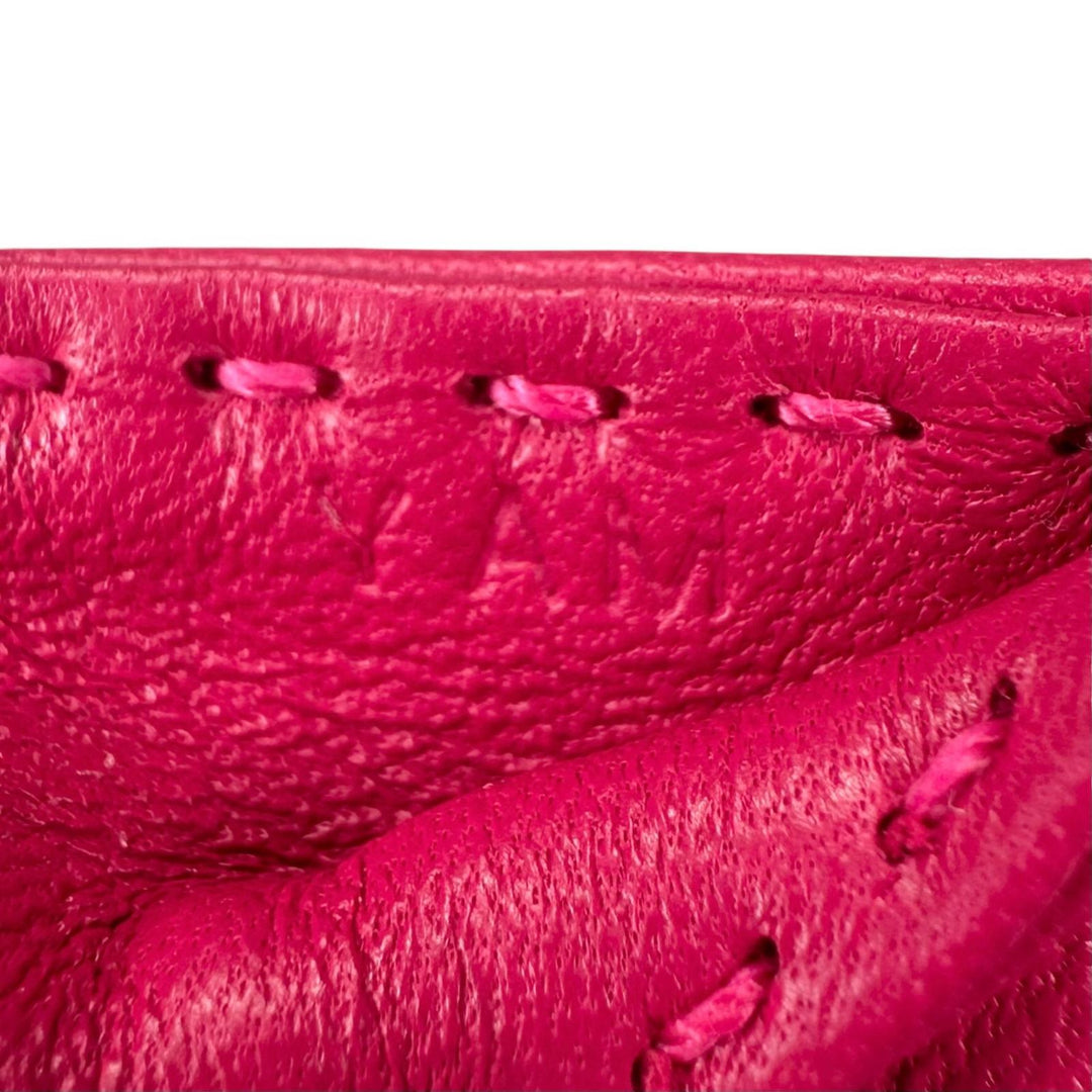 未使用品▲HERMES エルメス サック オランジュ アニョーミロ バッグ チャーム ローズメキシコ Y刻印 フランス製 正規品 レディース 箱付き