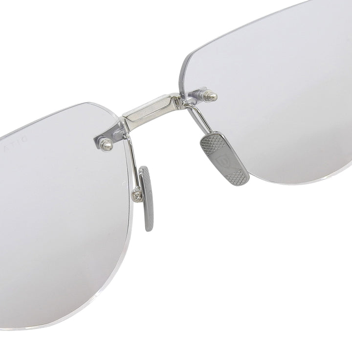 未使用品▲DITA ディータ 24SS DTX164 GRAND-IMPERYN サングラス シルバー クリアブルー 56□17 137 デモレンズ 日本製 定価165000円