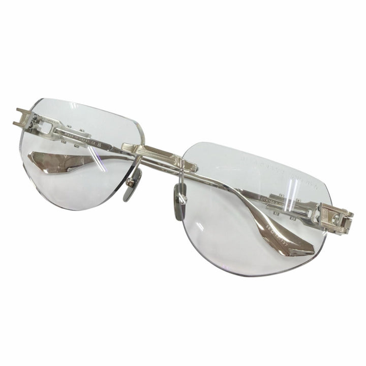 未使用品▲DITA ディータ 24SS DTX164 GRAND-IMPERYN サングラス シルバー クリアブルー 56□17 137 デモレンズ 日本製 定価165000円