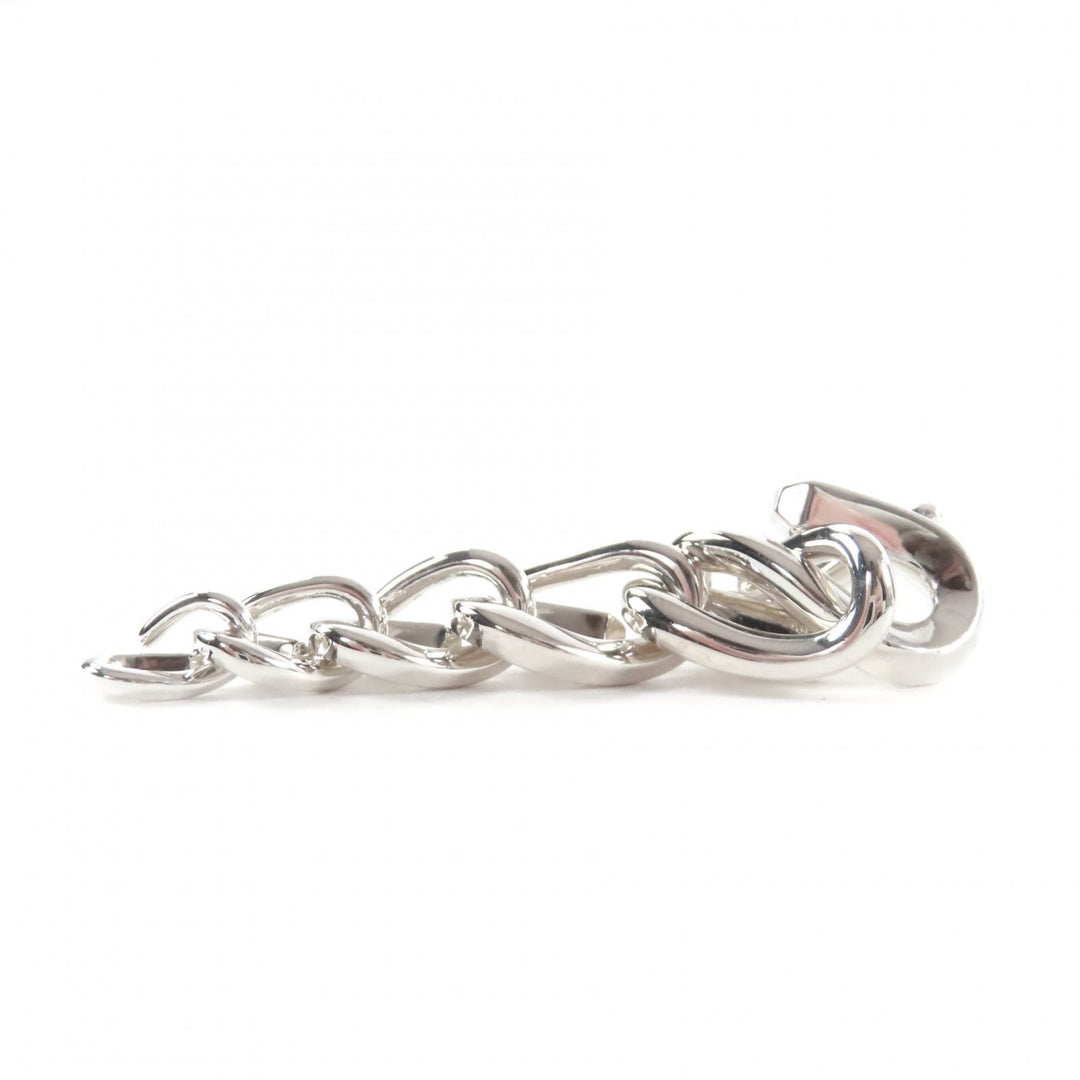 美品★TIFFANY&amp;Co. ティファニー AG925 フォージドロップリンク ピアス アクセサリー シルバー 重量19.97g レディース