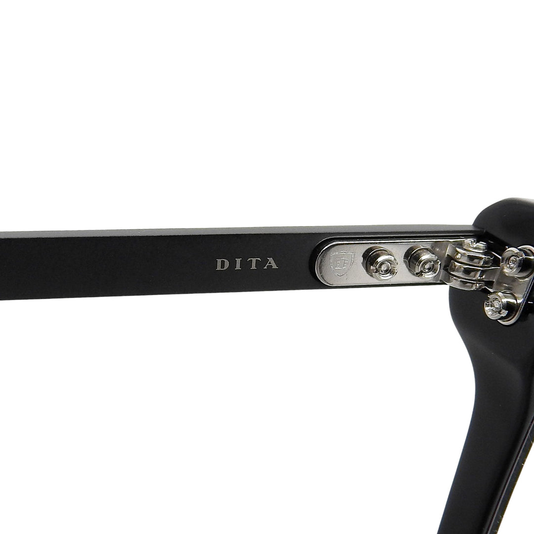 未使用品▲DITA ディータ DTX461 LATARO スクエア メガネ 眼鏡 アイウェア ブラック メタリックブラック 53□17-145 デモレンズ 日本製