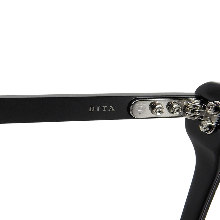 未使用品▲DITA ディータ DTX461 LATARO スクエア メガネ 眼鏡 アイウェア ブラック メタリックブラック 53□17-145 デモレンズ 日本製