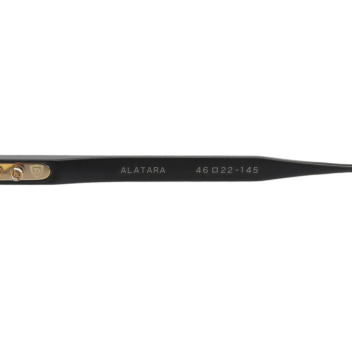 未使用品▲DITA ディータ DTX469 ALATARA ラウンド メガネ 眼鏡 アイウェア ブラック ゴールド 46□22 145 デモレンズ 日本製 メンズ