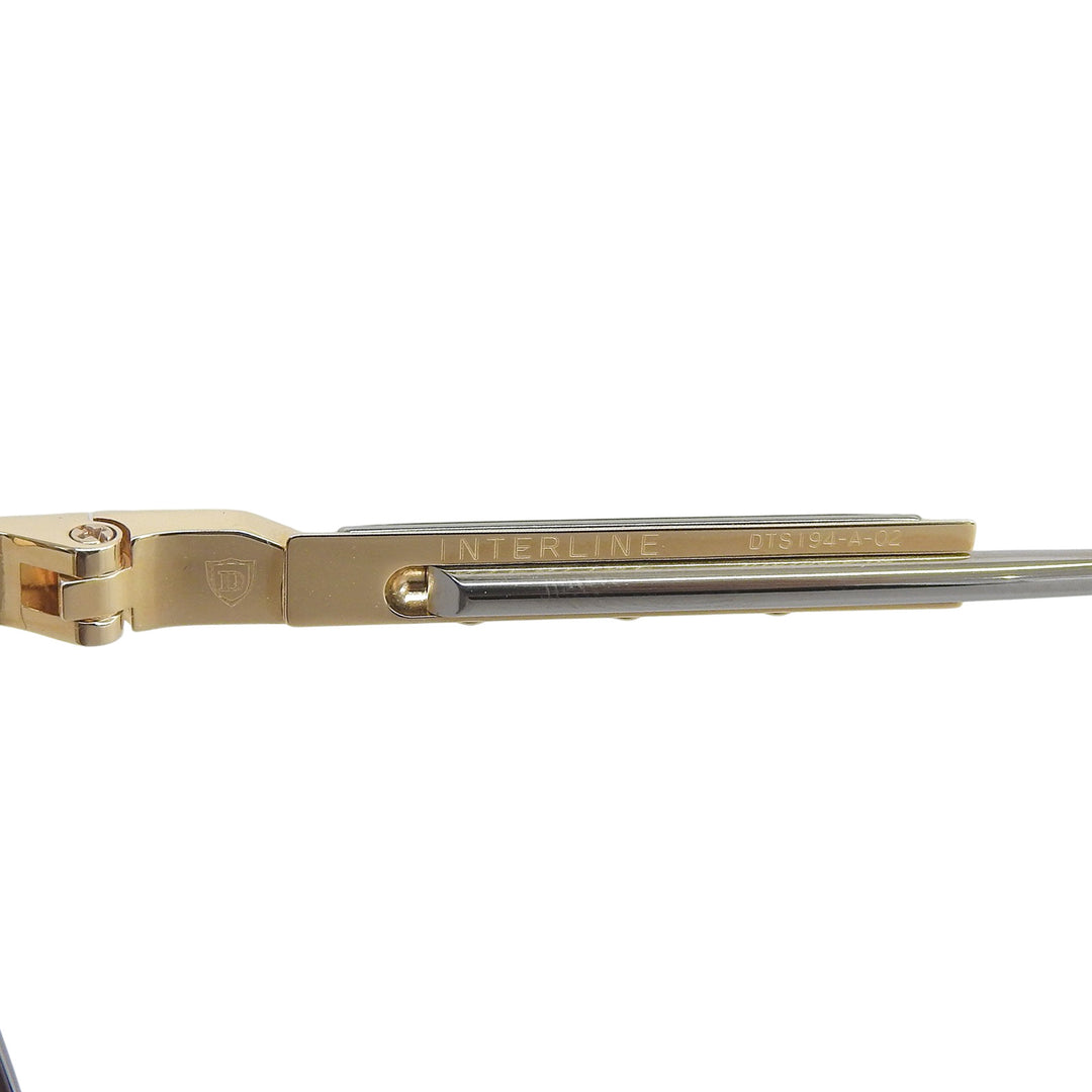 未使用品▲DITA ディータ 25AW DTS194 INTERLINE フローティングチタンクロスブロウ サングラス ゴールド 60□15 150 日本製 定価169400円