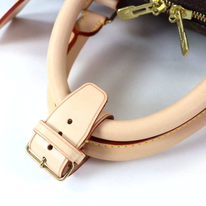 極美品☆LOUIS VUITTON ルイヴィトン M41414 キーポル・バンドリエール 55 モノグラムキャンバス ボストンバッグ ブラウン フランス製