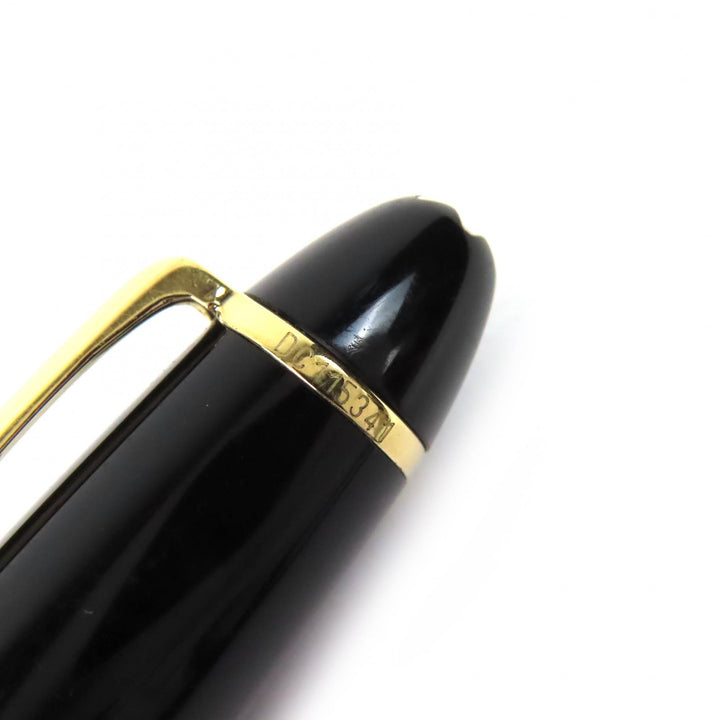 良品△MONTBLANC モンブラン マイスターシュテュック クラシック 146 ペン先14K Fニブ ツイスト式 ボールペン 万年筆 2本セット 筆記◎