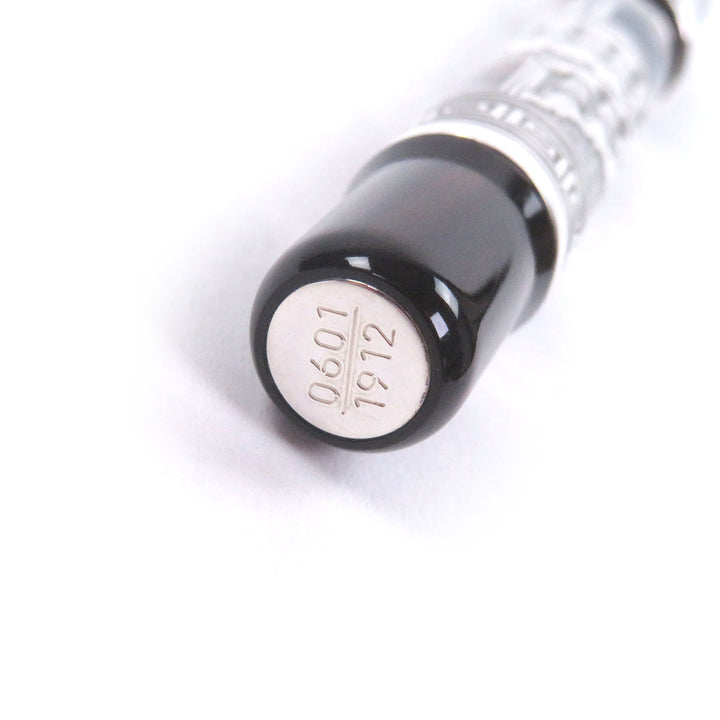 極美品□Montegrappa モンテグラッパ ヴィンテージ L.E. 2000 Human Civilization SV925 ペン先18K Mニブ 超希少 万年筆 ブラウン系