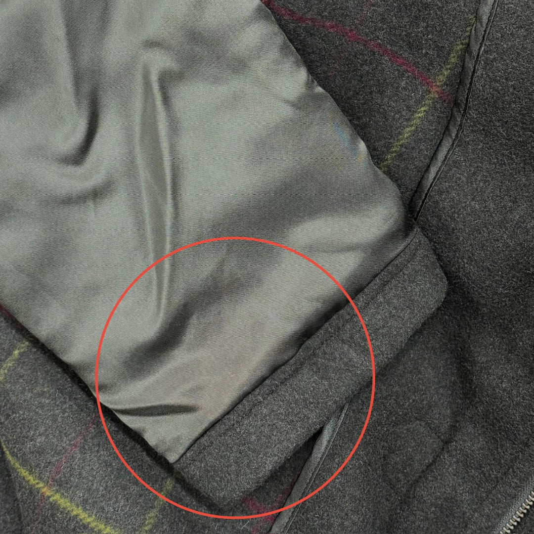 美品▲Brooks Brothers ブルックスブラザーズ ウール100％ レザー使い フード付き ダッフルコート ダークグリーン L 正規品 メンズ