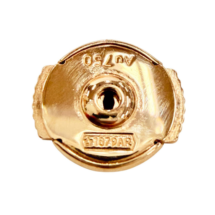 極美品◇Cartier カルティエ KXO801 LOVE ミニラブ フープ イヤリング スモールモデル AU750(PG) ピアス ピンクゴールド 重量3.44g